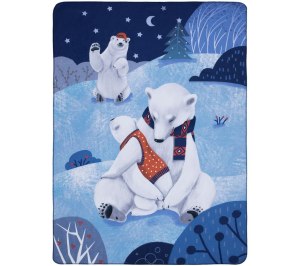 Флисовый плед Wintart Bear