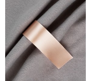 Лента сатиновая Satin 35 L, светло-бежевая, 120 см