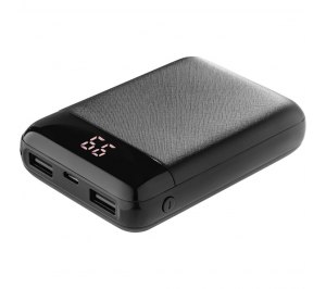 Внешний аккумулятор Uniscend Full Feel 10000 mAh с индикатором, черный