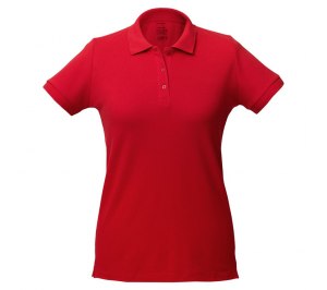Рубашка поло женская Virma Lady, красная