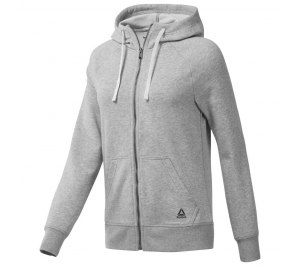 Толстовка женская Elements French Terry Full Zip, серая