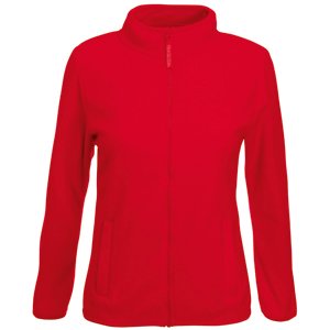 Толстовка "Lady-Fit Full Zip Fleece", красный