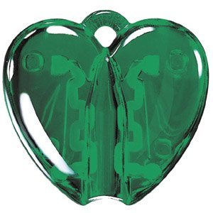 HEART CLACK, держатель для авторучки, прозрачный зеленый