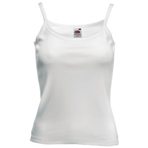 Майка "Lady-fit Strap T", белый