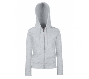 Толстовка "Lady-Fit Hooded Sweat Jacket", меланж