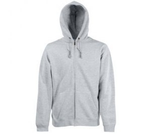 Толстовка "Zip Through Hooded Sweat", серо-лиловый