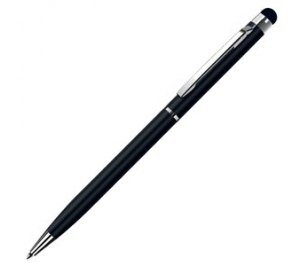 TOUCHWRITER авторучка шариковая со стилусом для сенсорных экранов, черный/серебристый