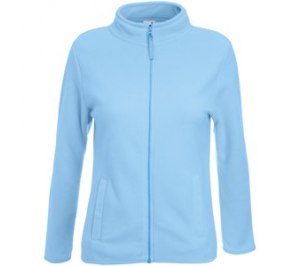 Толстовка "Lady-Fit Micro Jacket", небесно-голубой