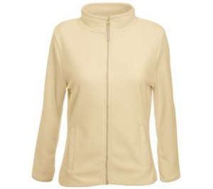 Толстовка "Lady-Fit Micro Jacket", бежевый