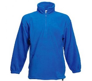 Толстовка "Half Zip Fleece", ярко-синий