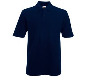Поло "Heavy Polo", глубокий темно-синий