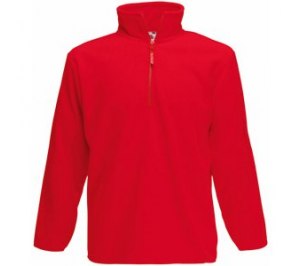 Толстовка "Zip Neck Micro", красный