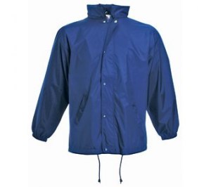 Ветровка "College Jacket", темно-синий, 100% нейлон, 65% п/э, 35% х/б, наружная часть 74 г/м2