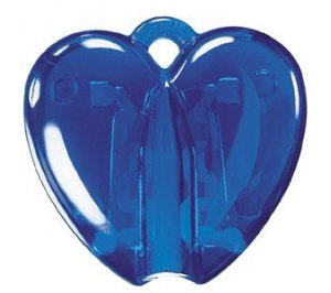 HEART CLACK, держатель для авторучки, прозрачный синий
