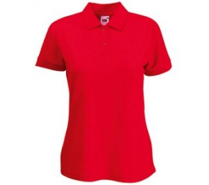 Поло "Lady-Fit 65/35 Polo", красный