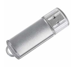 USB flash-карта "Assorti" (8Гб), серебристая
