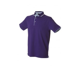 Поло "RODI MAN", фиолетовый_ 3XL, 100% х/б, 180г/м2
