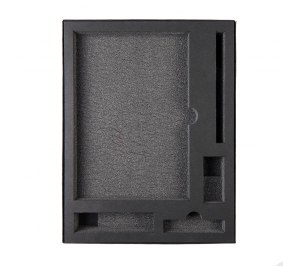 Коробка "Tower", сливбокс, размер 20*29*4.5 см, картон черный,300 гр. ложемент изолон