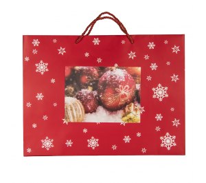 Пакет малый  RED WONDER 32*27*11 см, красный