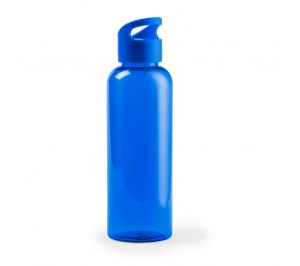 Бутылка для воды LIQUID, 500 мл; 22х6,5см, синий, пластик rPET