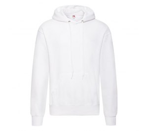 Толстовка "Hooded Sweat", белый, XXL 80% х/б, 20% , п/э 260 г/м2