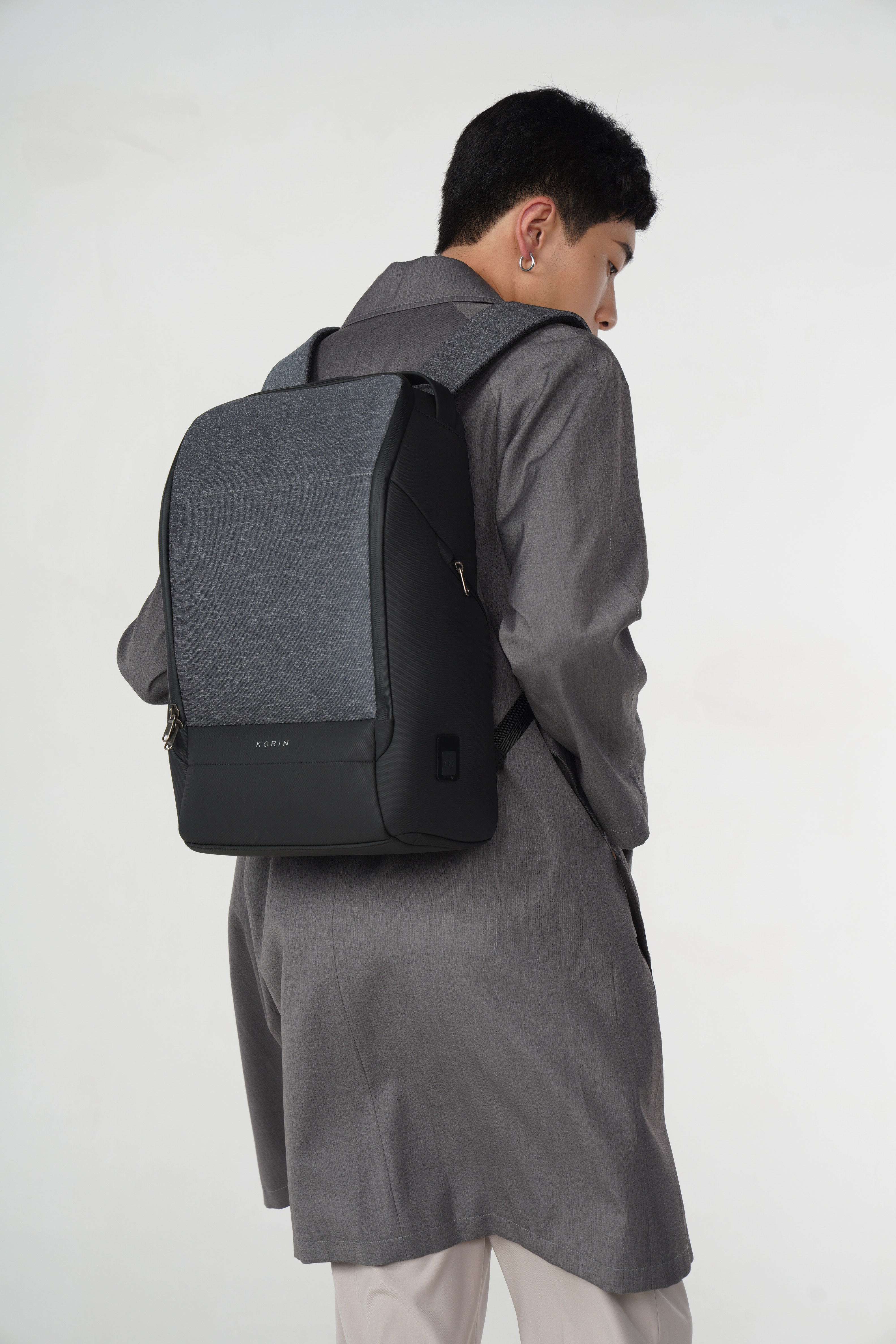 Рюкзак FlexPack Pro 47х34х18 см, темно-серый