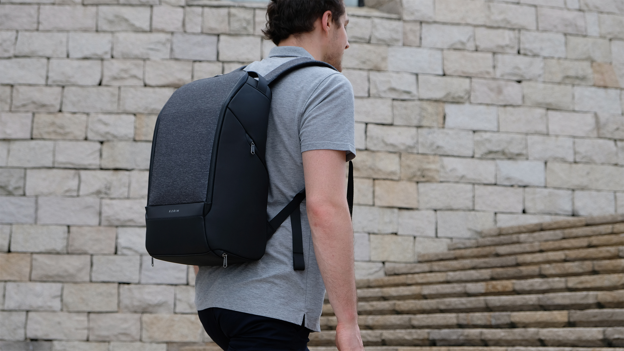 Рюкзак FlexPack Pro 47х34х18 см, черный