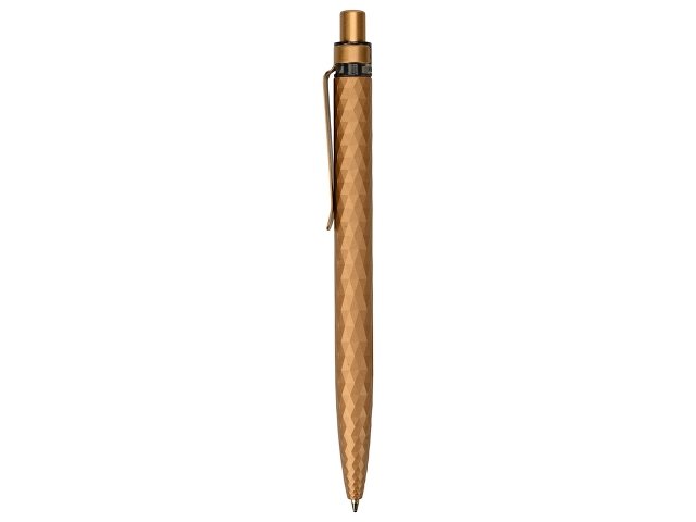 Ручка пластиковая c минералами шариковая Prodir QS01 PQSS Stone, бронзовый