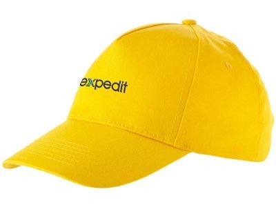 Бейсболка "Memphis" 5-ти панельная жёлтый