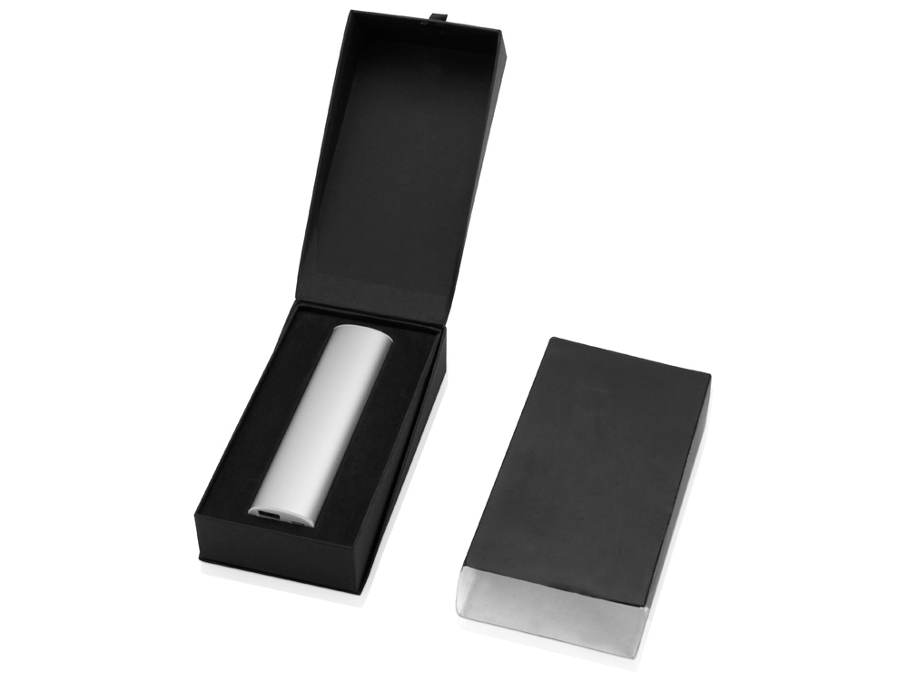 Портативное зарядное устройство "Спайк", 8000 mAh, серебристый