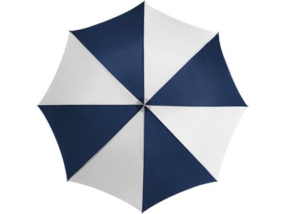 Зонт-трость для гольфа 30", синий/белый