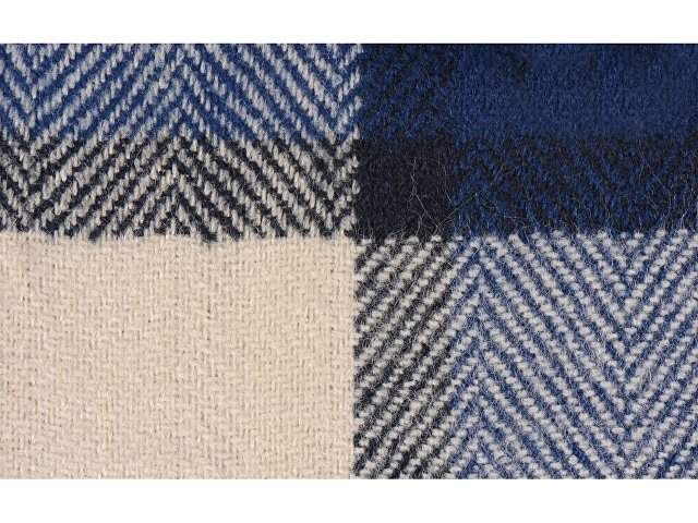 Плед акриловый в клетку Tartan, черный