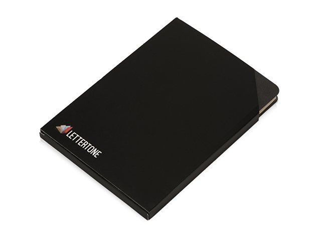 Блокнот Notepeno 130x205 мм с тонированными линованными страницами, серый
