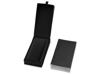 Портативное зарядное устройство с 2-мя USB-портами, 8000 mAh, черный