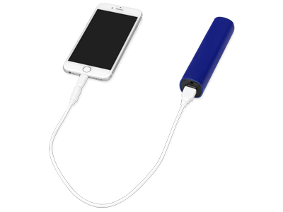 Портативное зарядное устройство "Мьюзик", 5200 mAh, синий