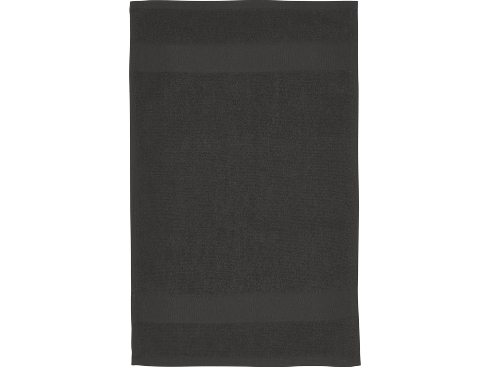 Хлопковое полотенце для ванной Sophia 30x50 см плотностью 450 г/м?, антрацит