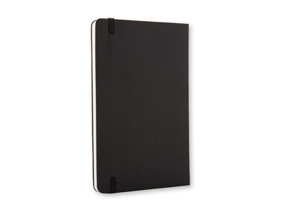 Записная книжка Moleskine Classic  (нелинованный), Pocket (9х14 см), черный