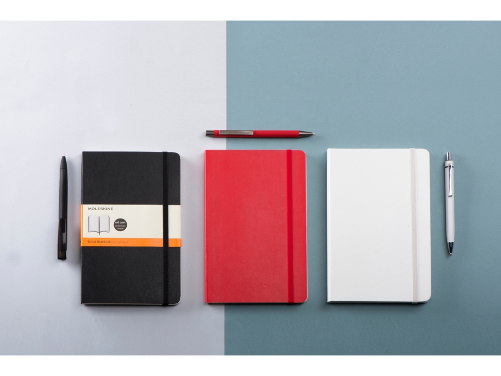 Подарочный набор Moleskine Amelie с блокнотом А5 и ручкой, черный