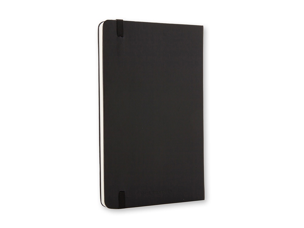Записная книжка Moleskine Classic  (нелинованный), Pocket (9х14 см), черный