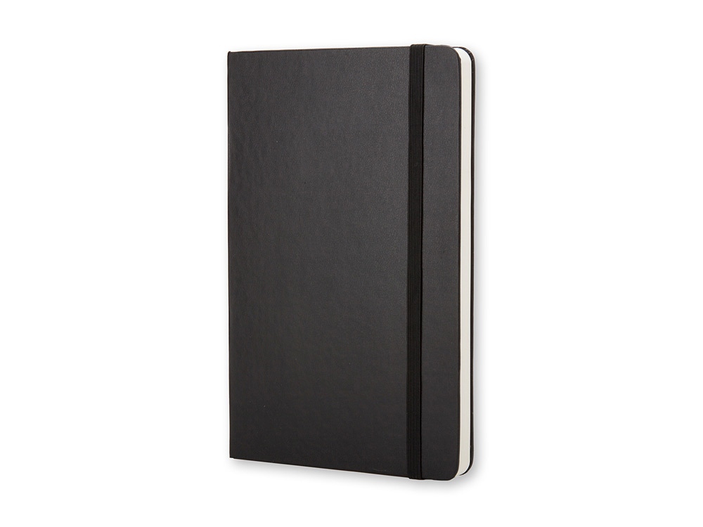 Записная книжка Moleskine Classic  (нелинованный), Pocket (9х14 см), черный