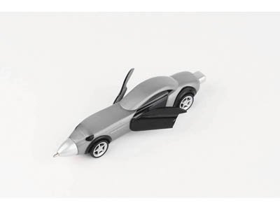 Авторучка шариковая «Сан-Марино» в форме автомобиля, серебристая
