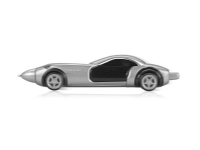 Авторучка шариковая «Сан-Марино» в форме автомобиля, серебристая