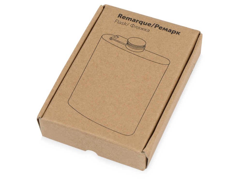 Фляжка 240 мл Remarque soft touch, синий