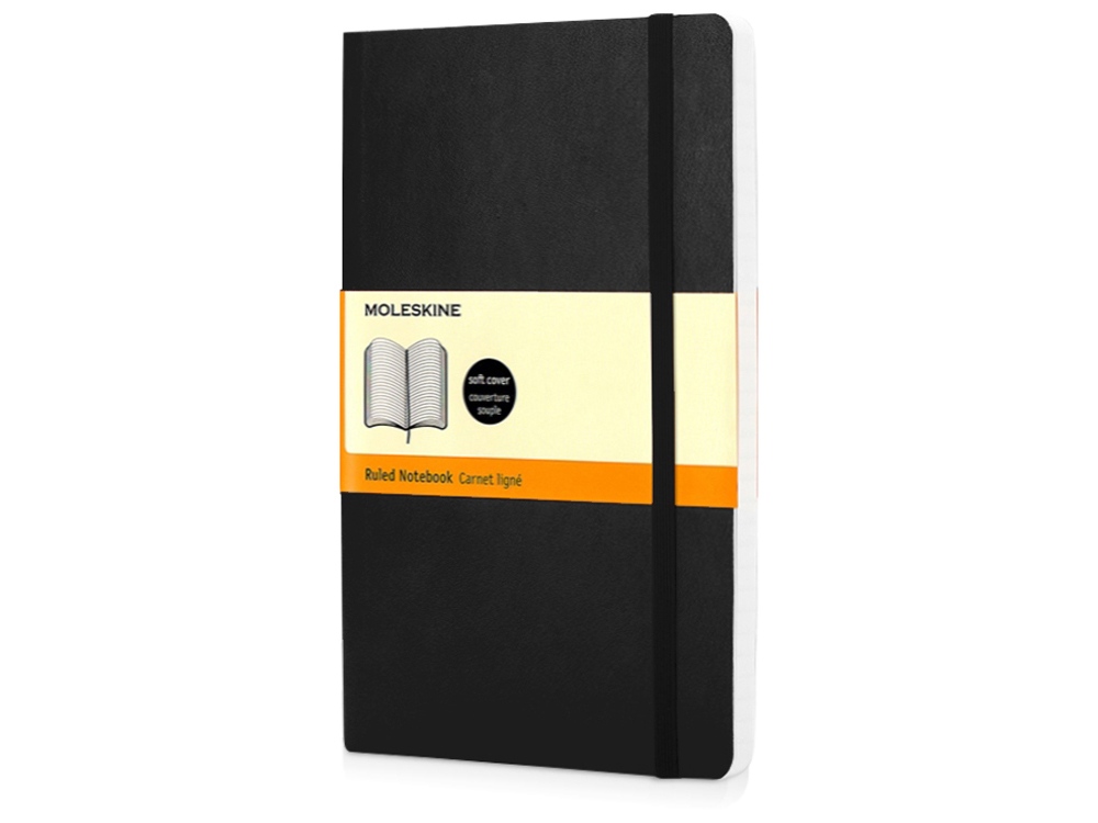 Подарочный набор Moleskine Van Gogh с блокнотом А5 и ручкой, черный