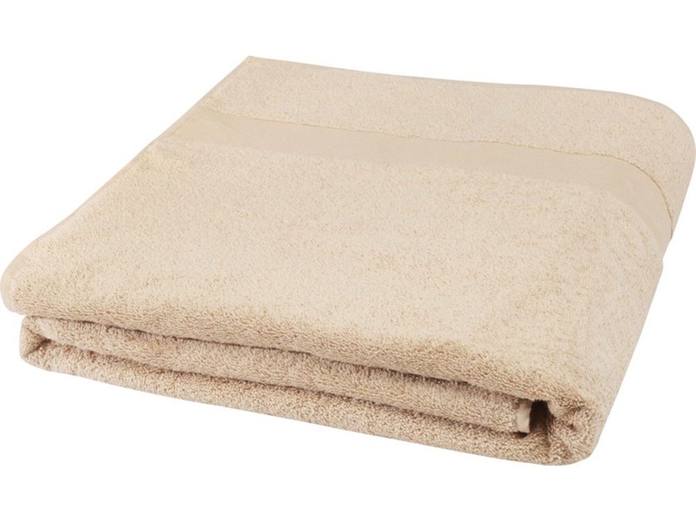 Хлопковое полотенце для ванной Evelyn 100x180 см плотностью 450 г/м?, бежевый