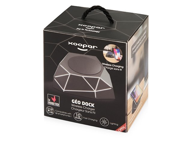 Док-станция с беспроводной зарядкой «Geo Dock». XOOPAR