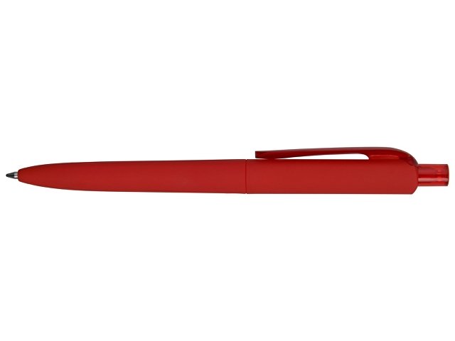 Ручка шариковая  DS8 PRR "софт-тач", красный