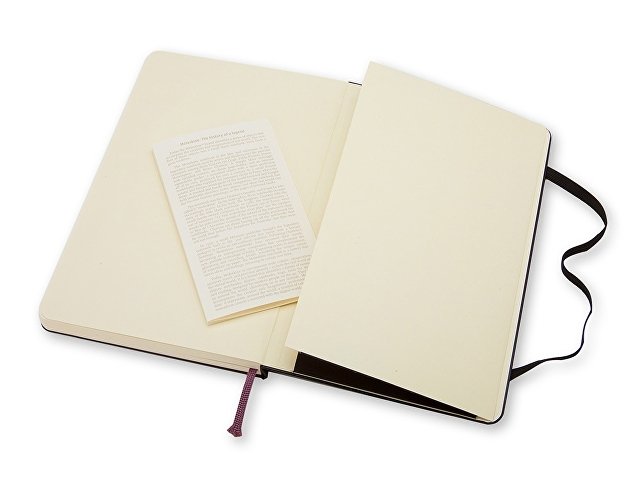 Записная книжка Moleskine Classic  (нелинованный), Pocket (9х14 см), черный