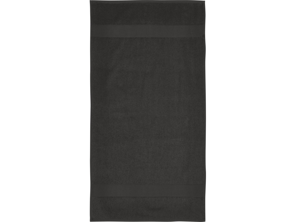 Хлопковое полотенце для ванной Charlotte 50x100 см с плотностью 450 г/м?, антрацит