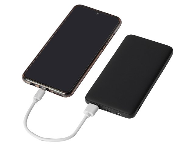 Портативное зарядное устройство, 10 000 mah, черный